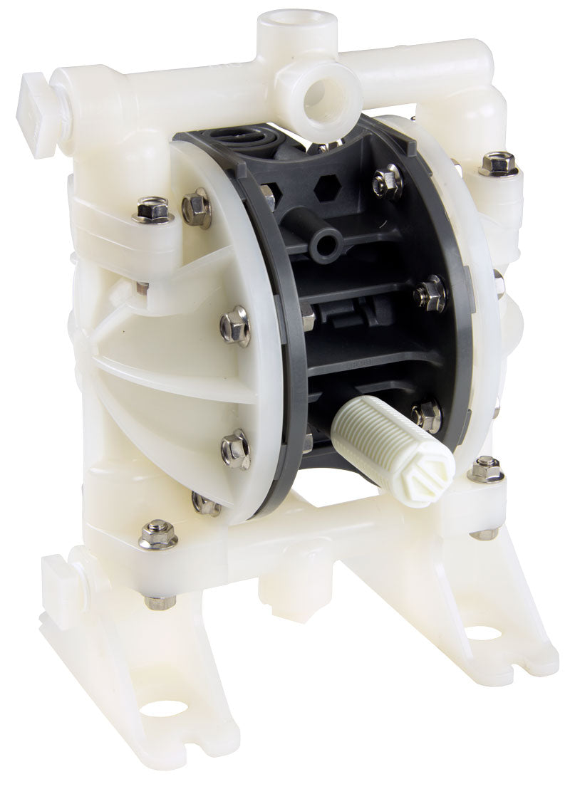 Yamada G15 Series, 15.8 GPM Double Diaphragm Pump, 1/2" Porting, Kynar Housing