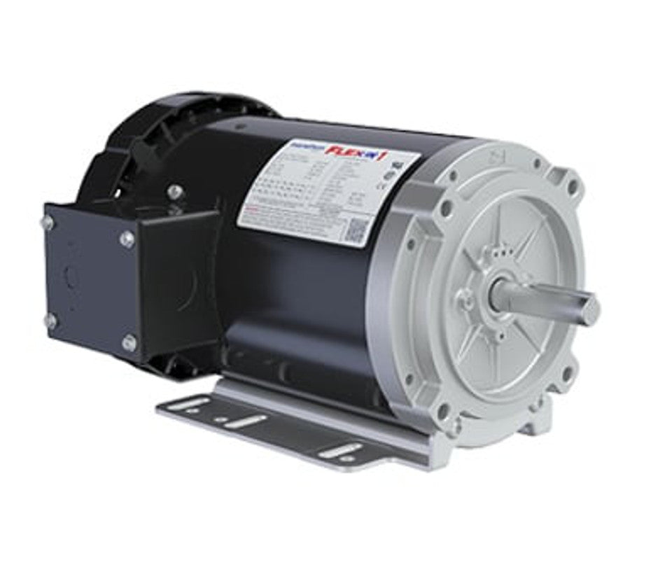 Marathon Flex 1 HP 1800 RPM 56C 208-230/460v 3 Phase TEFC, FX01BK004