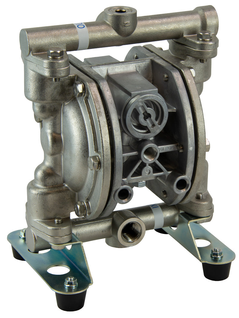 Yamada G15 Series, 15.8 GPM Double Diaphragm Pump, 1/2" Porting, Stainless Steel Housing