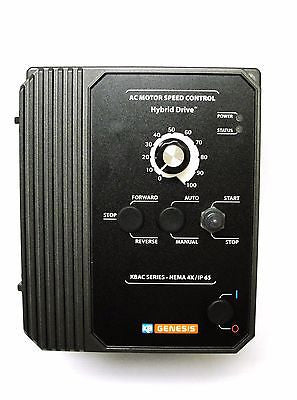 KB Electronics, 3/4 - 3 HP KBAC-45 Variable Frequency Drive, Input 460V 3P, Output 460V 3P, #9530